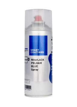 Spray Azul Celeste Metálico NITORLACK® ( Metal Pelham Blue 400ml)