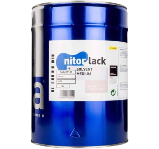 Disolvente Medio (5l) Nitorlack | Maderas Barber