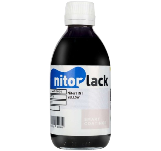 050 Yellow Concentrated Dye NITORLACK® (0,25l) | Maderas Barber