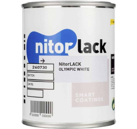 NITORLACK® Olympic White (500ml) | Maderas Barber
