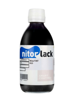 053 Red Concentrated Dye NITORLACK® (0,25l) | Maderas Barber