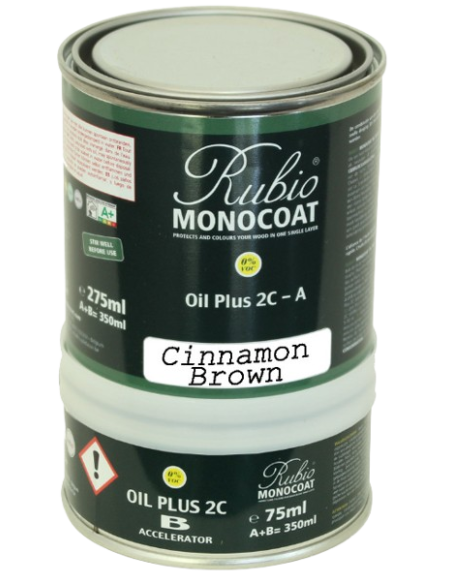 Acabado Aceite Natural Color Marrón Canela 275ml
