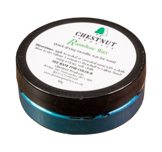 Rainbow Wax 50g Teal Chestnut | Maderas Barber
