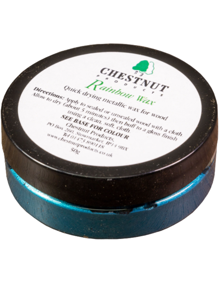 Rainbow Wax 50g Teal Chestnut | Maderas Barber