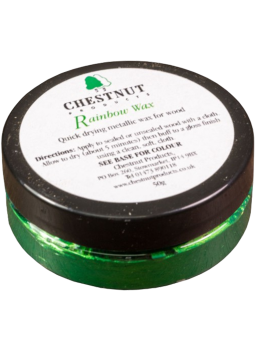 Rainbow Wax 50g Green Chestnut | Maderas Barber