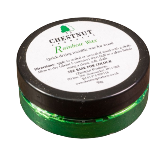 Rainbow Wax 50g Green Chestnut | Maderas Barber