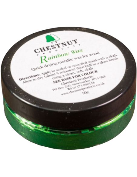 Rainbow Wax 50g Green Chestnut | Maderas Barber