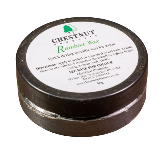 Rainbow Wax 50g Charcoal Chestnut | Maderas Barber