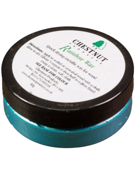 Cire Rainbow 50g Aqua Bleu Chestnut | Maderas Barber