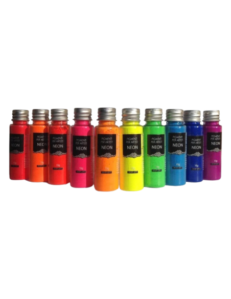 Kit de 10 Pigments  Fluo