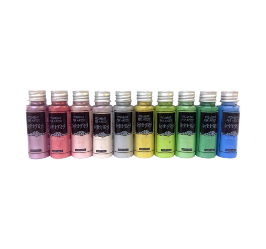 Kit de 10 Pigments Métalliques « Sahara Pastel »