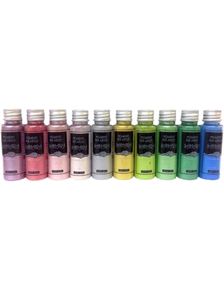 Kit de 10 Pigments Métalliques « Sahara Pastel »
