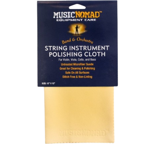 Special microfiber cloth for cleaning bowed instruments