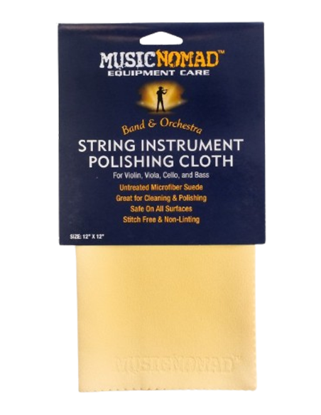 Chiffon spécial en microfibre pour le nettoyage des instruments à archet