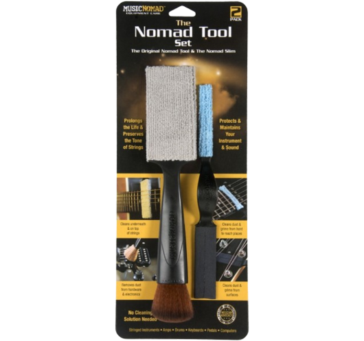 Cleaning tool for guitar and bass, special for dust
