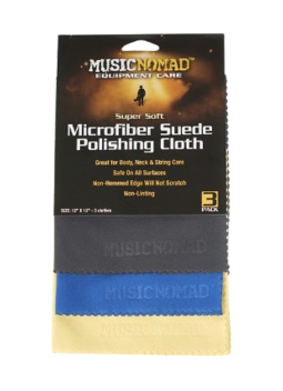 3-Pack of microfiber cloths removes dirt and avoids scratches