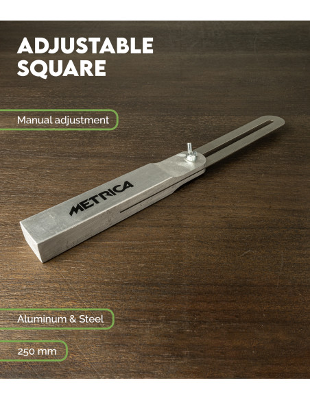 Fausse Équerre Réglable Metrica | Maderas Barber