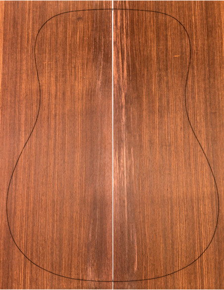 AA Madagascar Rosewood Acoustic Guitar Backs