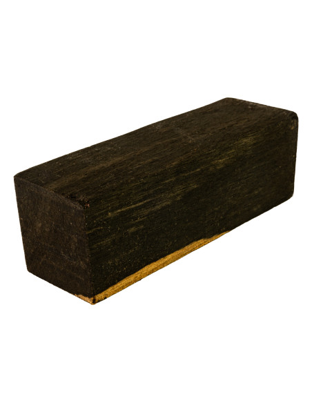 Pieza Ébano 120x38x38 mm.