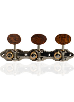 Clavijero Schaller GrandTune Classic Hauser Rutenio con Palometa Snakewood y Poste Blanco