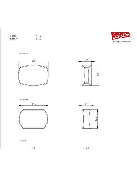 Clavijero Schaller GrandTune Classic Hauser Perla Satinado con Palometa Blanca y Poste Blanco | Maderas Barber