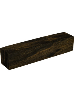 B Ebony Piece 100x25x25 mm.