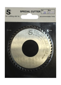 Disco Cortador SINTOMS Ranura Trastes 0,43mm