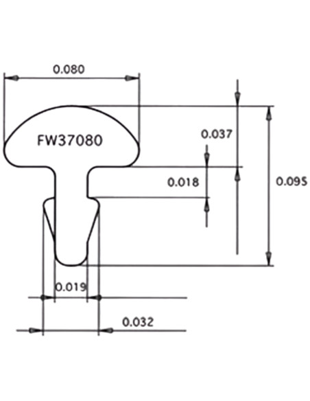 Jeu Frettes Jescar 2.03 mm FS37080-NS| Maderas Barber