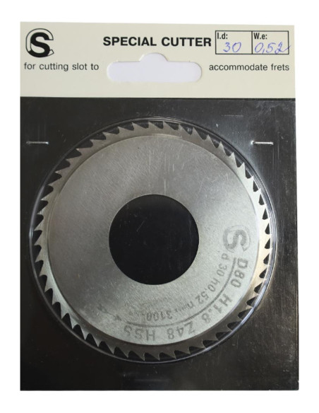 Disque de Coupe SINTOMS Gorge Frettes 0,52mm