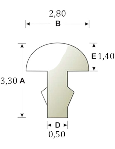 Pack 2 Sets Frettes Alpaca extra dur Sintoms 2,3 y 2,8 mm