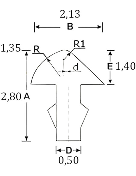 Buy Sintoms Nickel Silver Asymmetric Fretwire Set 2,1 mm