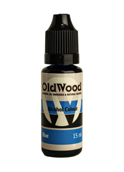 Tinte Concentrado al Alcohol OldWood Azul 15 ml