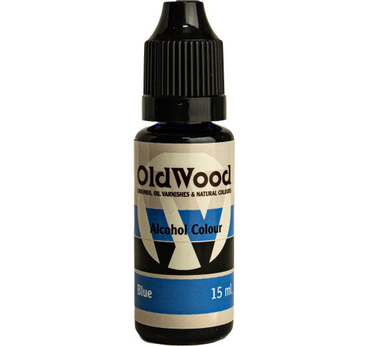 OldWood Teinture Concentrée à l'Alcool Bleu 15 ml