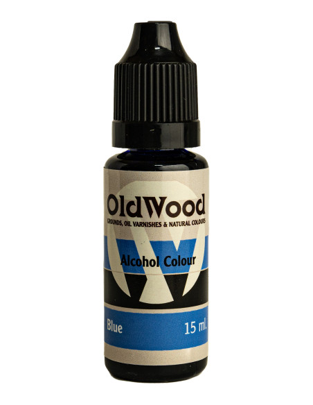 OldWood Teinture Concentrée à l'Alcool Bleu 15 ml