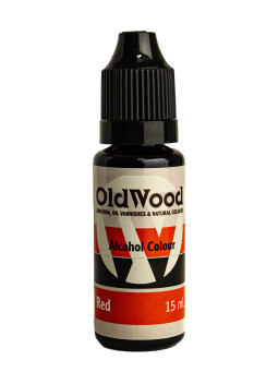Tinte Concentrado al Alcohol OldWood Rojo 15 ml