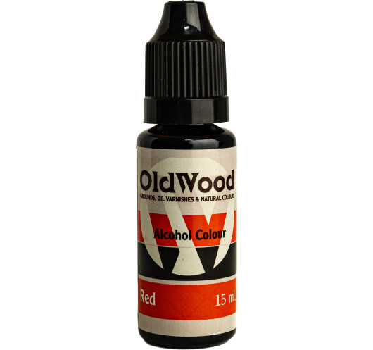 Tinte Concentrado al Alcohol OldWood Rojo 15 ml
