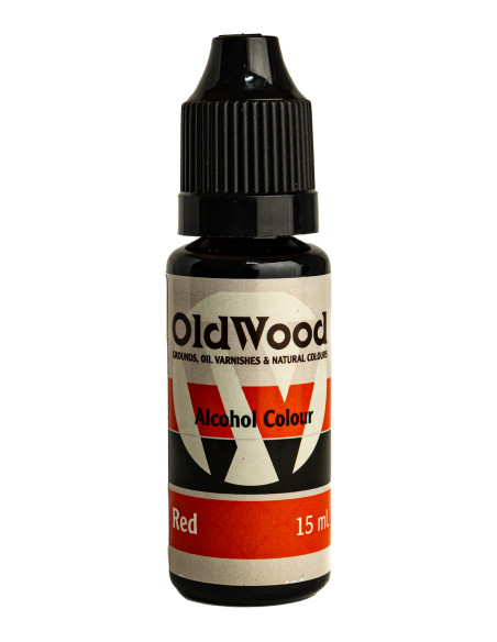 Tinte Concentrado al Alcohol OldWood Rojo 15 ml