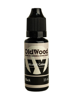 Tinte Concentrado al Alcohol OldWood Negro 15 ml