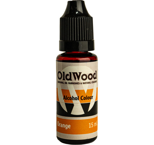 OldWood Teinture Concentrée à l'Alcool Orange 15 ml