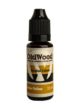 OldWood Golden Yellow Liquid Colour 15 ml