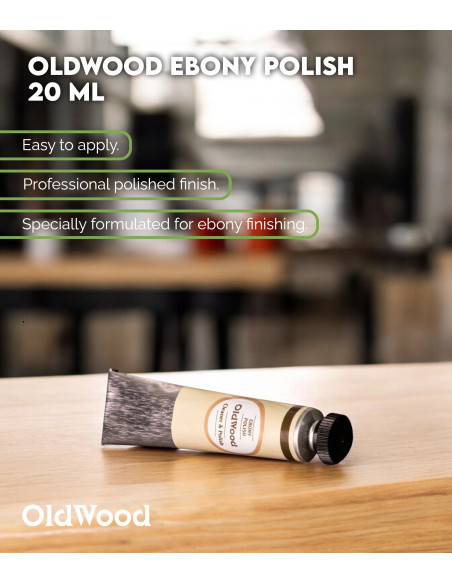 Pulimento para Ébano OldWood 20 ml | Maderas Barber