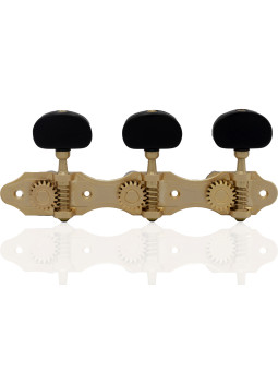 Clavijero Aparicio Guitarra Clásica Modelo Murcia Oro Mate 24K/Ébano