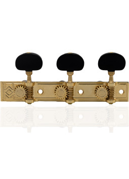 Aparicio Classical Guitar Machine Head Coruña Model 24K Gold/Ebony