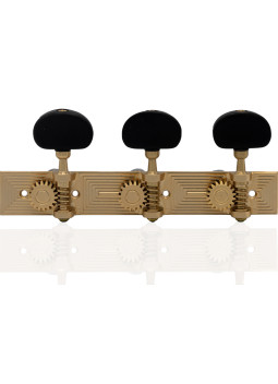 Clavijero Aparicio Guitarra Clásica Modelo Cuenca Oro Mate 24K/Ébano