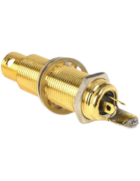 Jack Socket Gold LTIJC-Long Thread Input Jack Combination