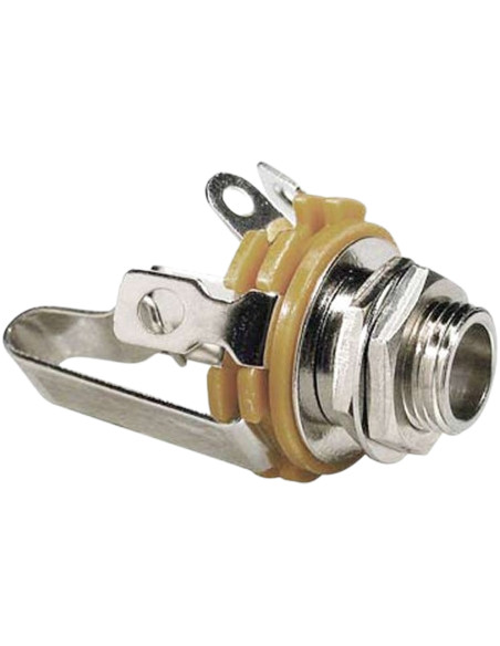 Chrome chassis connector jack