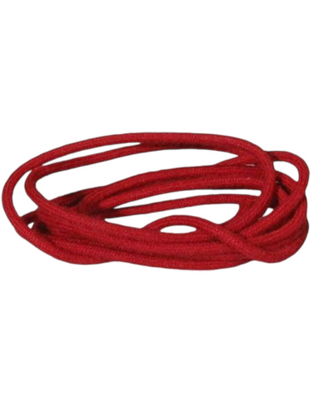 Câble 1 m revêtement textile rouge Boston®