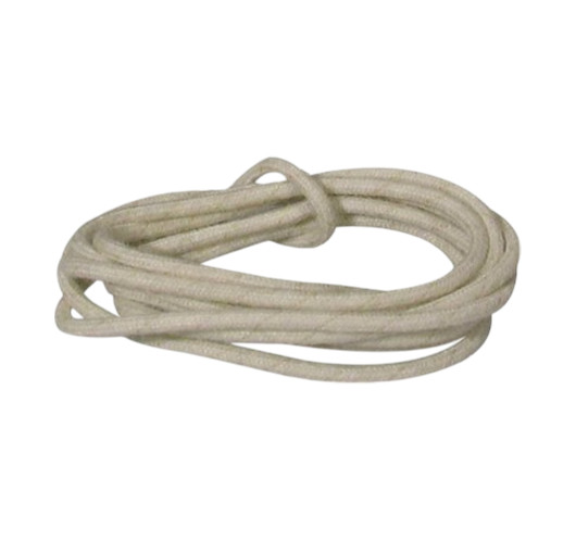 Câble 1 m revêtement textile blanc Boston®