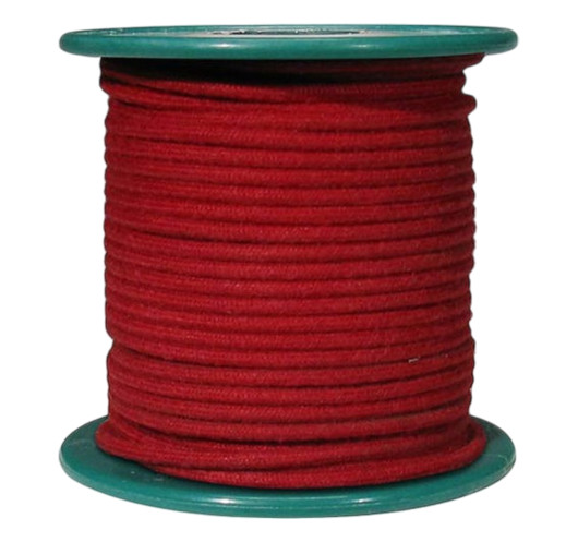 15 m red cloth covered wire Boston® | Maderas Barber