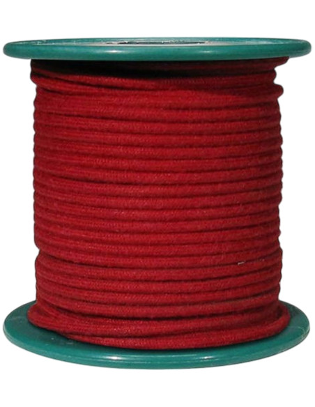 15 m red cloth covered wire Boston® | Maderas Barber
